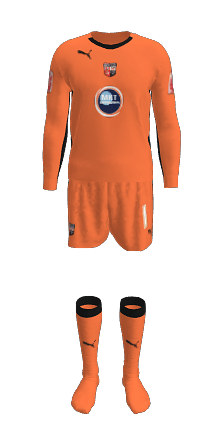 2008 Kit GK Orange