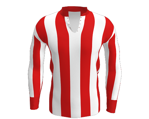 1927 Shirt Home White Centre Red Cuff Red Collar.png